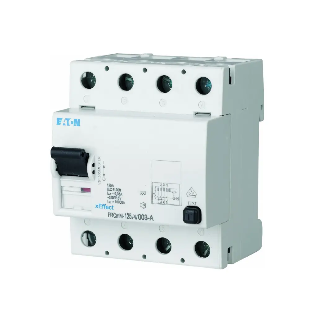 Fidova sklopka Eaton FRCmM 125A 4P 500mA