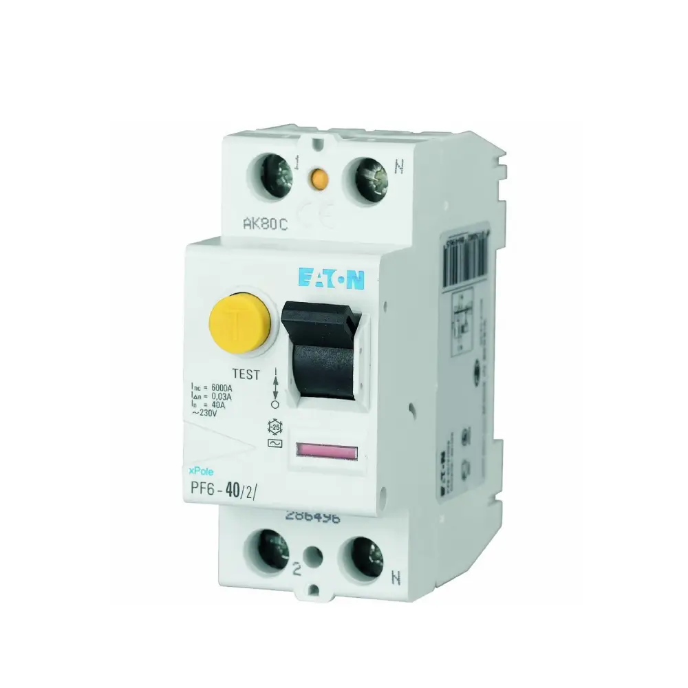 Fidova sklopka Eaton PF6 40A 2P 500mA