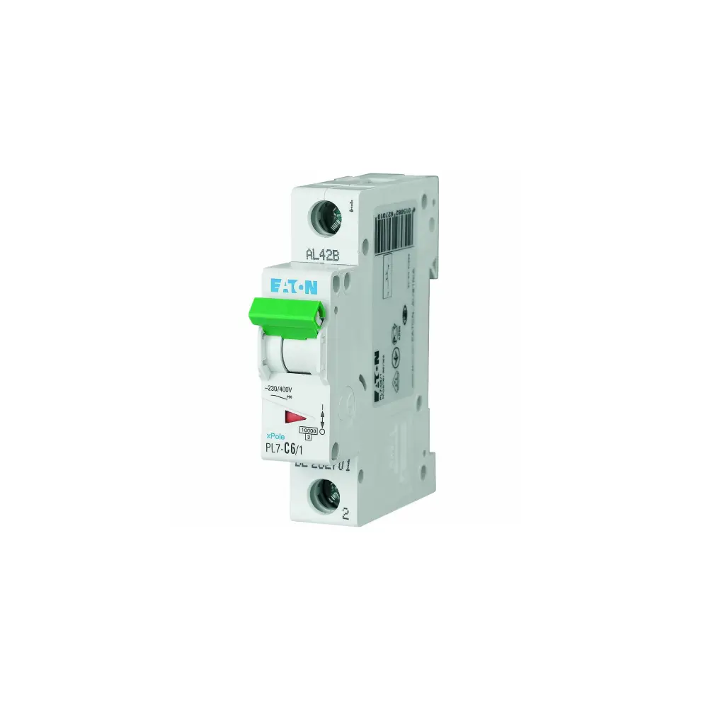 Automatski osigurač Eaton PL7-C6 6A Tip C 10kA
