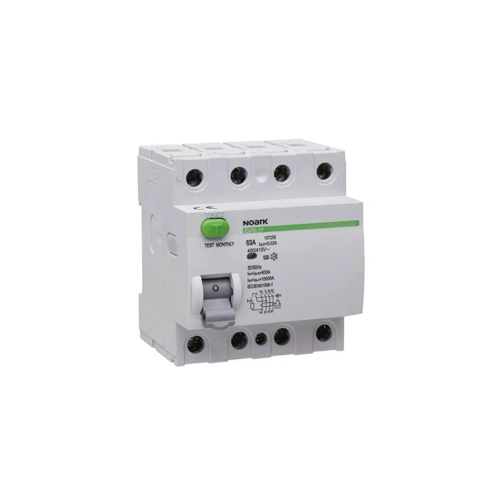 Fidova sklopka Noark EX9CL 63A 4P 300mA