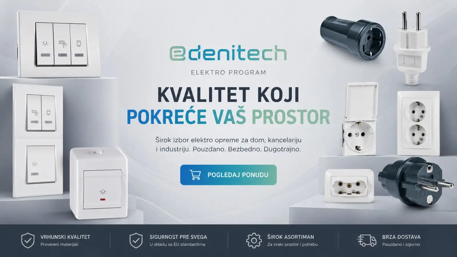 Aling Conel prekidači i utičnice