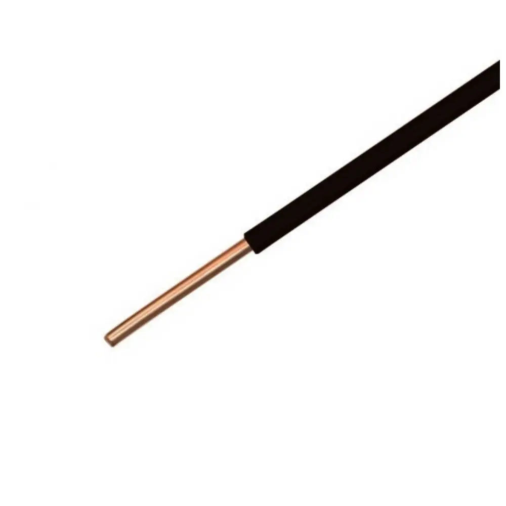 Žica pun presek crna 6mm
