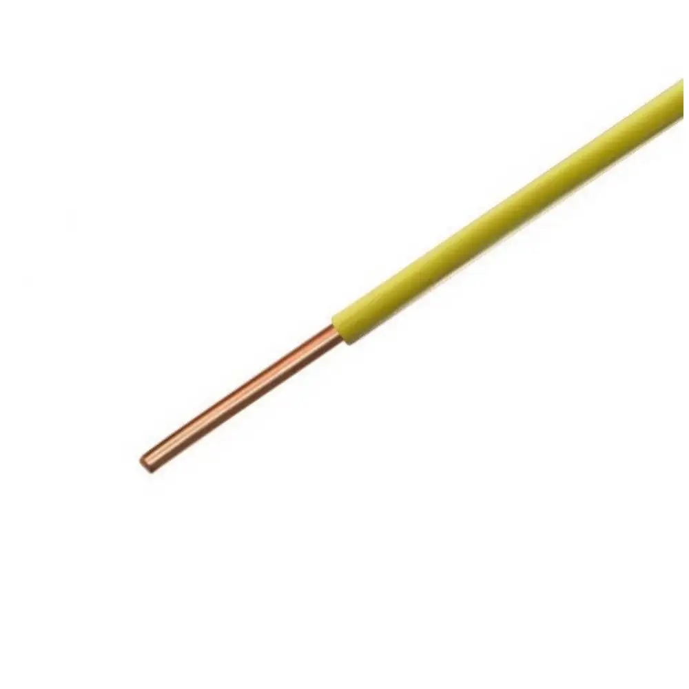 Žica pun presek žuto-zelena 6mm
