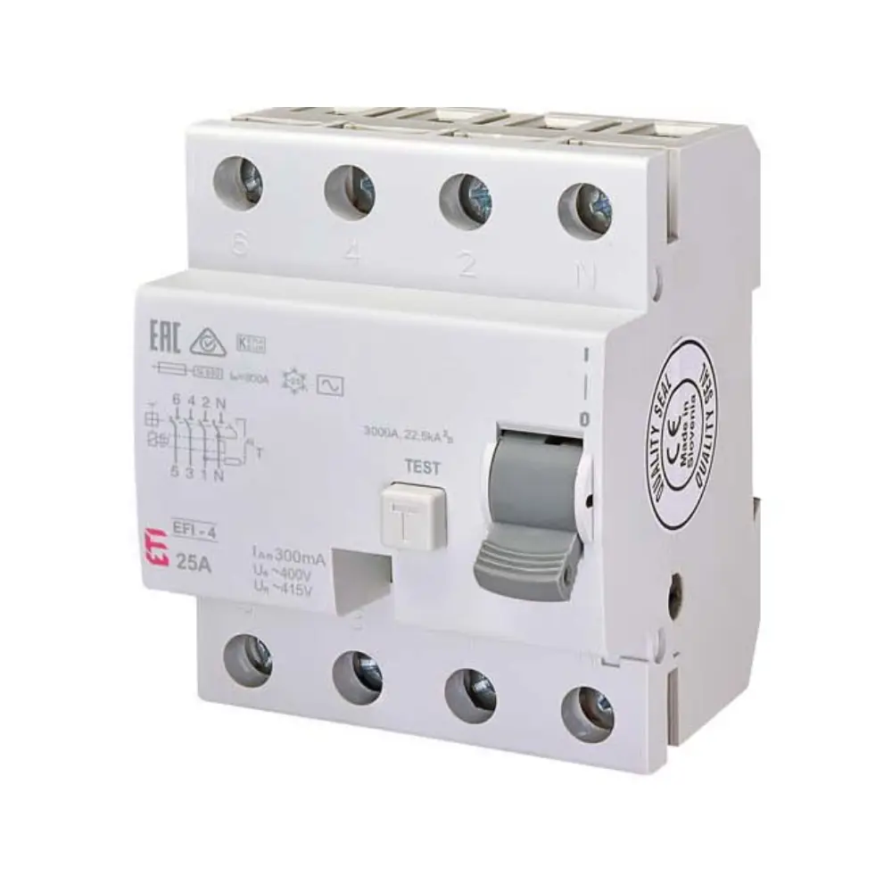 Fidova sklopka eti 25A 300ma 4P