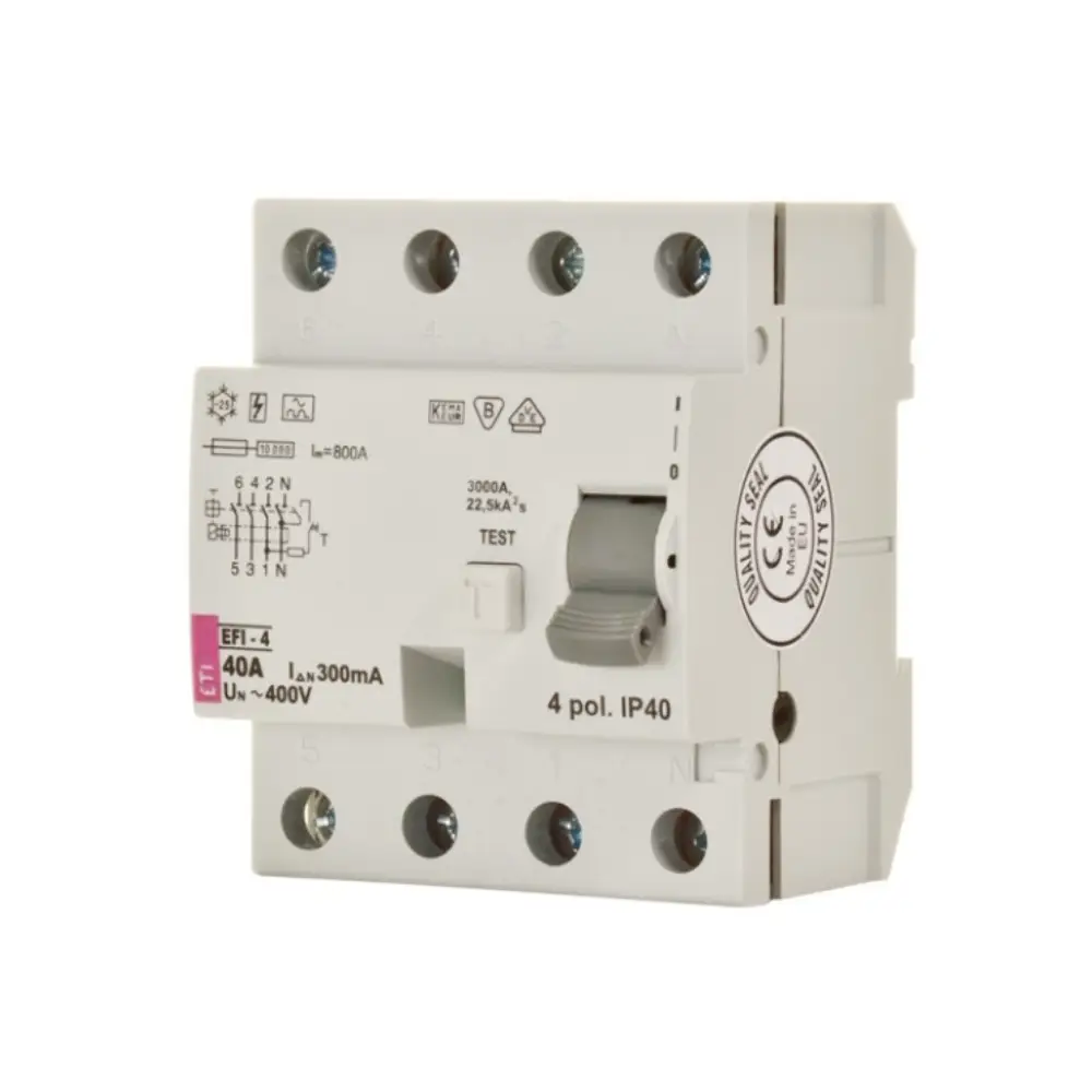 Fidova sklopka eti 40A 300ma 4P