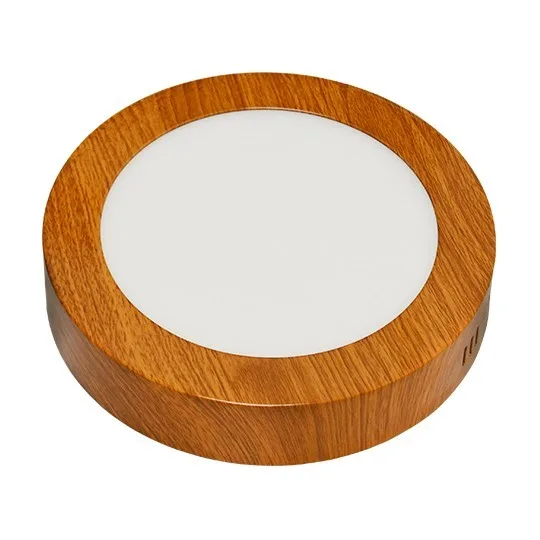 LED panel Mitea M12NO-WD-CCT 12W 3000~6500K boja drveta nadgradni okrugli - Slika 2