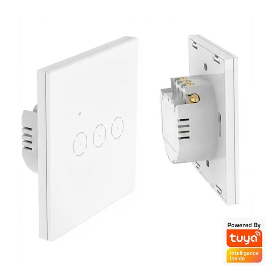 Pametni prekidač Mitea MS-701-3-W II 10A WiFi beli