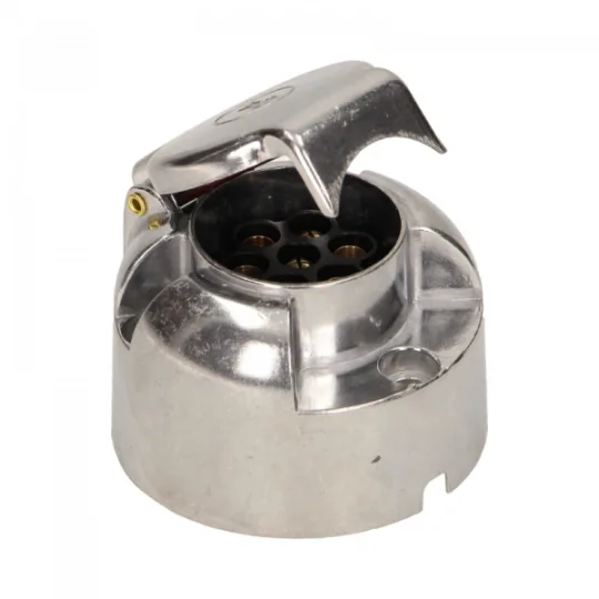 Aluminijumska utičnica za prikolicu 7 pina ORNO OR-AE-1387, siva