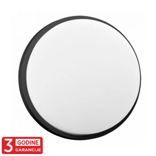 LED plafonjera ADVITI AGAT AD-OP-6111BLPM4 10 W 4000K IP54, crna