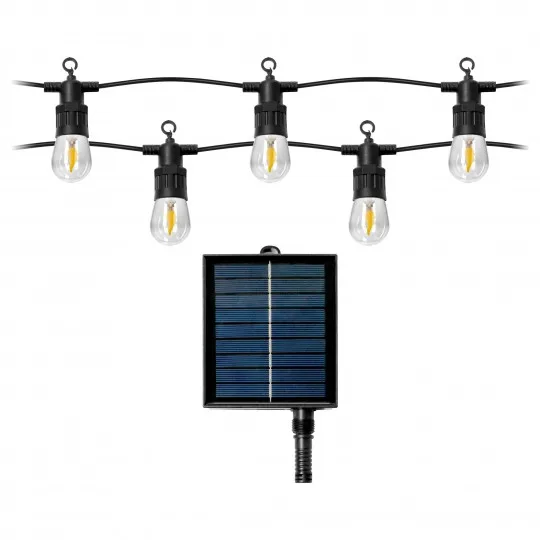 Solarna girlanda Virone LG-6/10M/FLAME 10m 2700K IP44