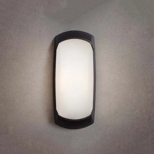 Zidna lampa Fumagalli FRANCY OP E27 IP66 crna