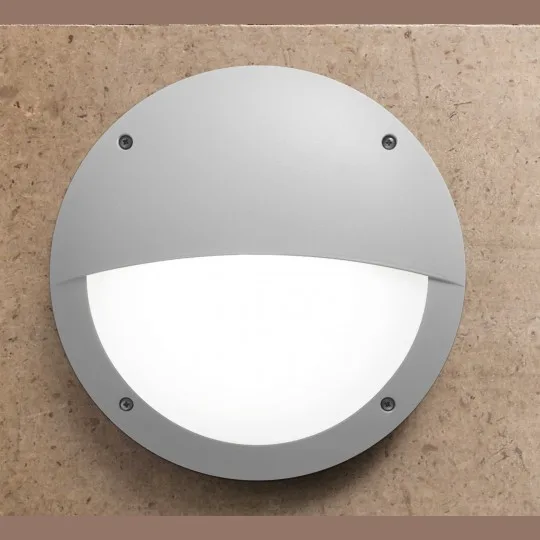 Zidna/plafonska lampa Fumagalli LUCIA EL E27 IP66 siva