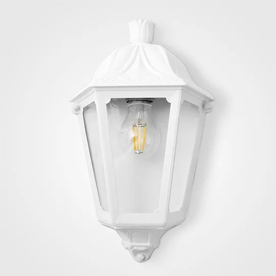 Zidna lampa Fumagalli IESSE E27 IP55 bela