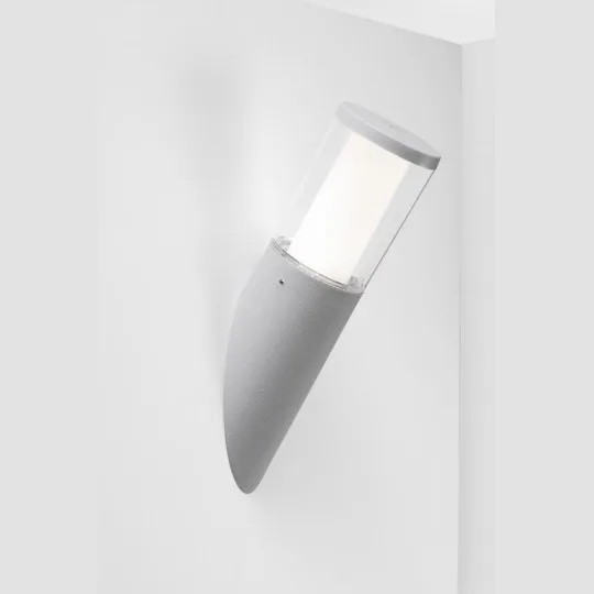Zidna lampa Fumagalli CARLO FS 4000K GU10 IP55 siva