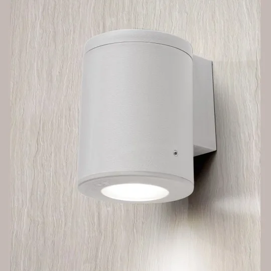 Zidna lampa Fumagalli FRANCA 90 1L 4000K GU10 IP55 siva