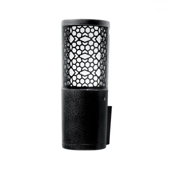 Zidna lampa Fumagalli CARLO DECO CCT GU10 IP55 crna