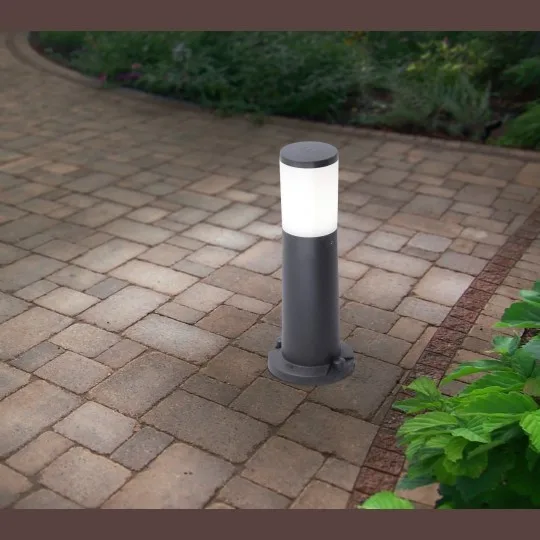 Stubna lampa Fumagalli AMELIA 400 CCT E27 8,5W IP55 crna