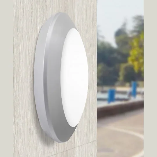 Zidna/plafonska lampa Fumagalli BERTA 275mm LED 9/15W GX53 IP66 siva