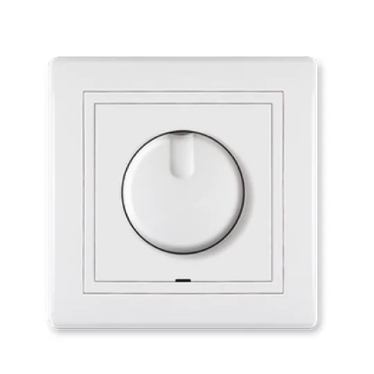 Dimer sa jednopolnom sklopkom Aling Conel Prestige 6173.00 40-400 W, beli