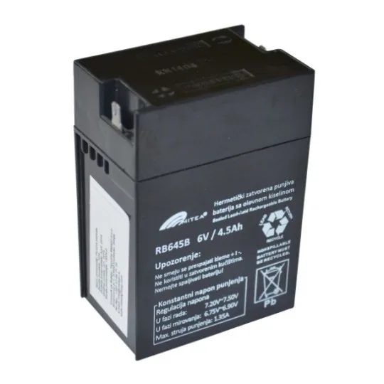 Baterija za panik lampu Mitea 6 V 4,5 Ah