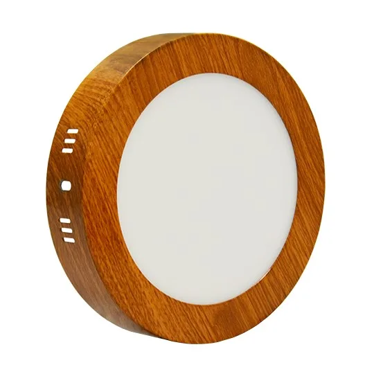 LED panel Mitea M12NO-WD 12W 6500K boja drveta nadgradni okrugli