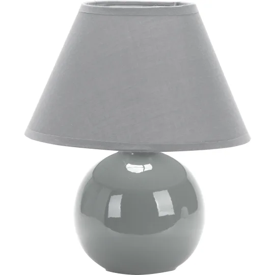 Stona lampa Mitea M1012, E14, siva