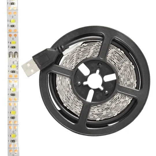LED traka za TV Mitea MLL-2835-60 5 V 6500K IP20 4,8 W/m, kotur 3 m