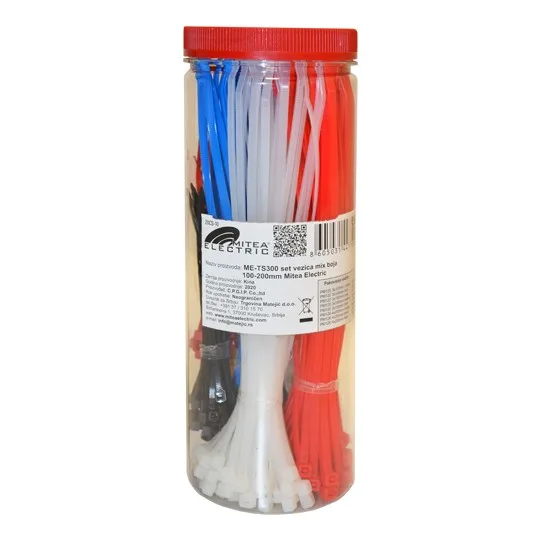 Set vezica Mitea ME-TS300 300 kom miks boja