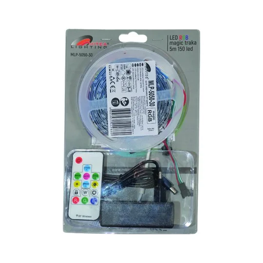 LED traka Mitea MLP-5050-30 7,2 W/m 12 V RGB IP20 5 m