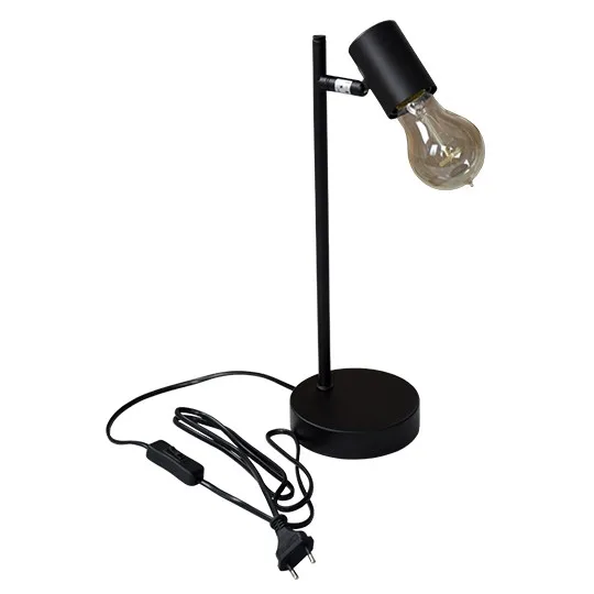 Stona lampa Mitea M190121, E27, crna