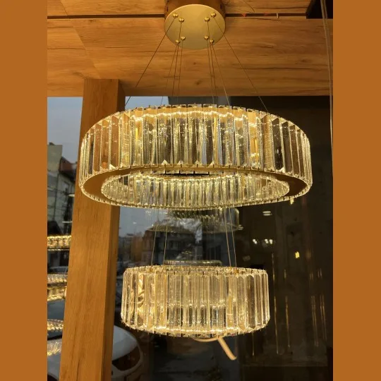 LED visilica Mitea M10904-2, 30 W, 4000 K, zlatna - Slika 2