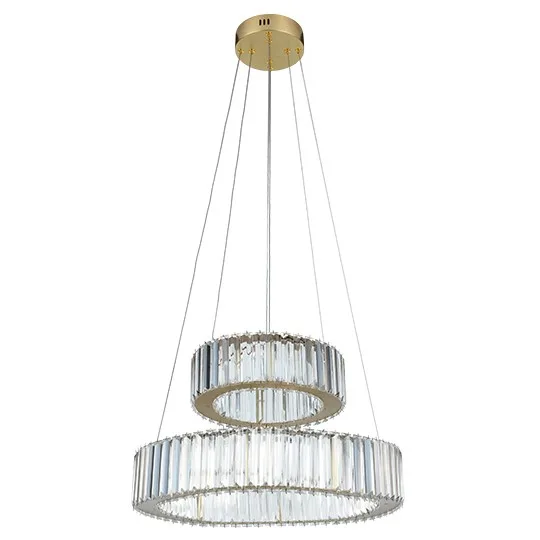 LED visilica Mitea M10904-2, 30 W, 4000 K, zlatna
