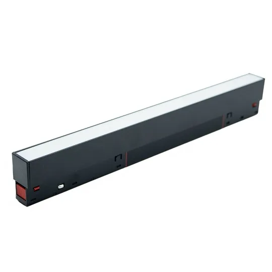 Magnetna linearna LED svetiljka Mitea M204000-300 15 W 4000K 48 V, crna – slika 2