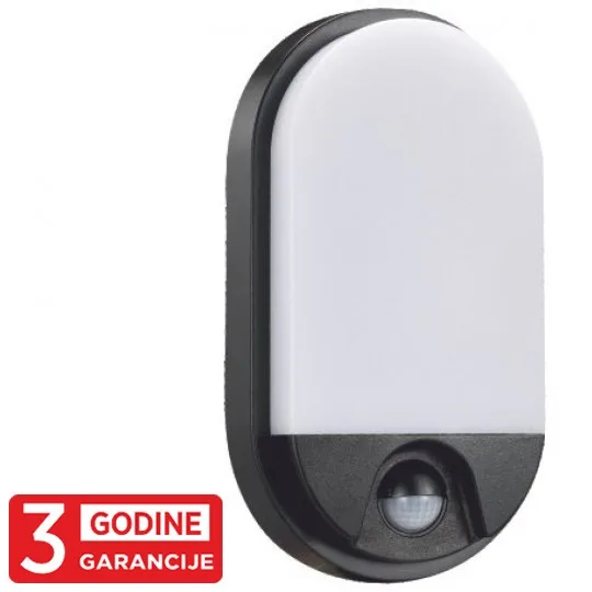 LED zidna lampa Mitea M272-72B-S 15 W 6000 K crna
