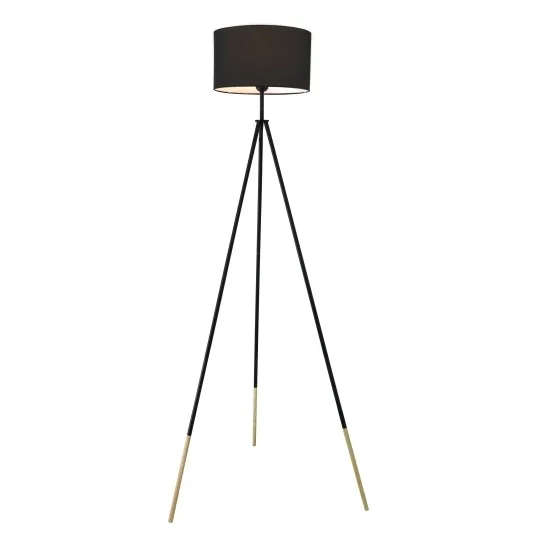 Podna lampa Mitea M40-C, 1×E27, crna