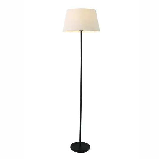 Podna lampa Mitea M41-C, 1×E27, crna