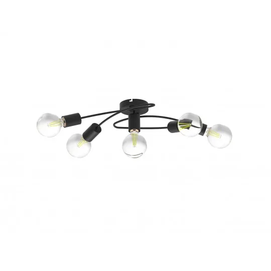 Luster Mitea M190135 5xE27 crni