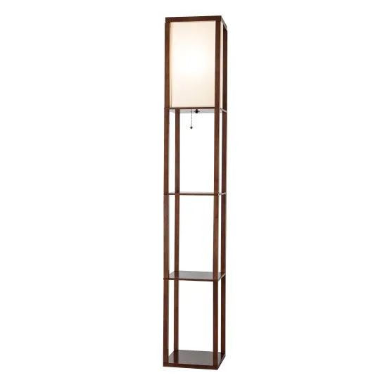 Podna lampa Mitea M46-BR/BG, 1×E27, braon