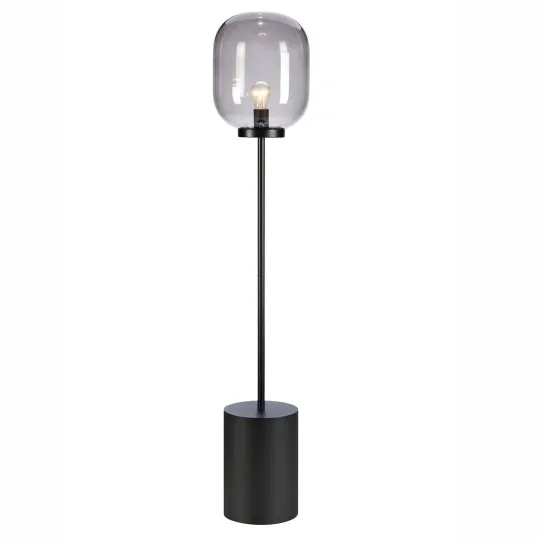 Podna lampa Mitea M50-C, 1×E27, crna