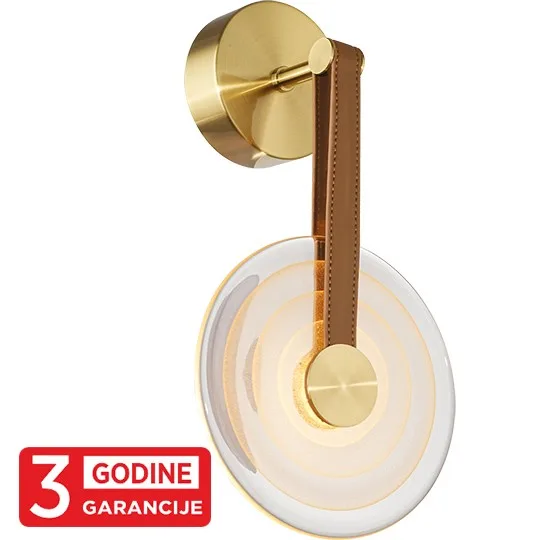 LED zidna lampa Mitea MAW9442-1L 5 W 3000 K zlatna