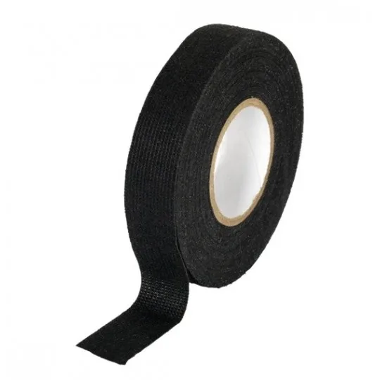Fleece tekstilna traka Mitea M141810-1 30 mic 19 mm x 15 m, crna
