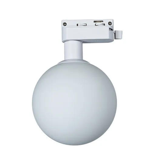 Šinska lampa Mitea M205011-W G9 LED 3 W 4000K, bela sa belim staklom