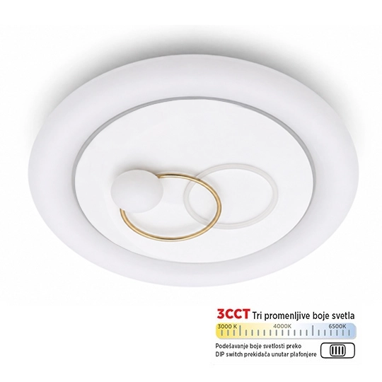 LED plafonjera Mitea M205550 40W CCT