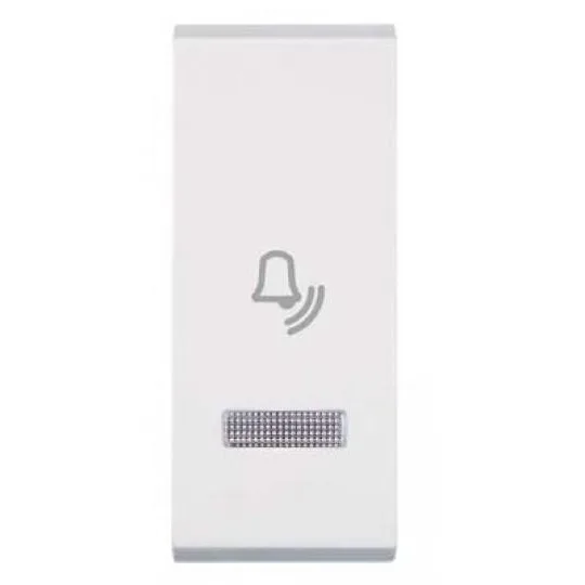 Taster zvona sa indikatorom Aling Conel MODE 1M 660I.0, beli