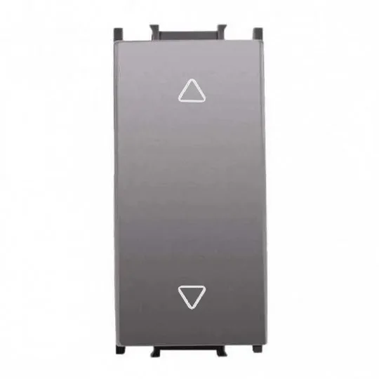 Poklopac mehanizma tastera za roletne Panasonic Thea Modular 1M WVTR1045-4BL, antracit sivi