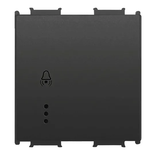 Poklopac mehanizma tastera zvona sa tinjalicom Panasonic Thea Modular 2M WVTR2020-4BL, crni