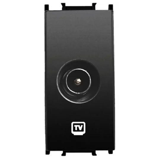 TV priključnica završna Panasonic Thea Modular 1M WVTT1451-4BL, crna