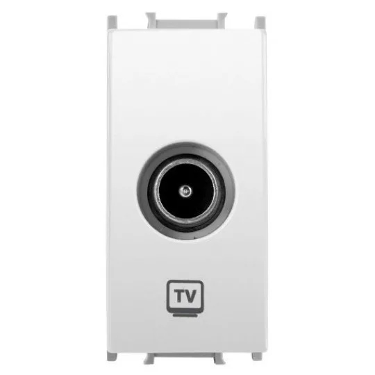 TV priključnica prolazna Panasonic Thea Modular 1M 8 dB WVTT1453-4WH, bela
