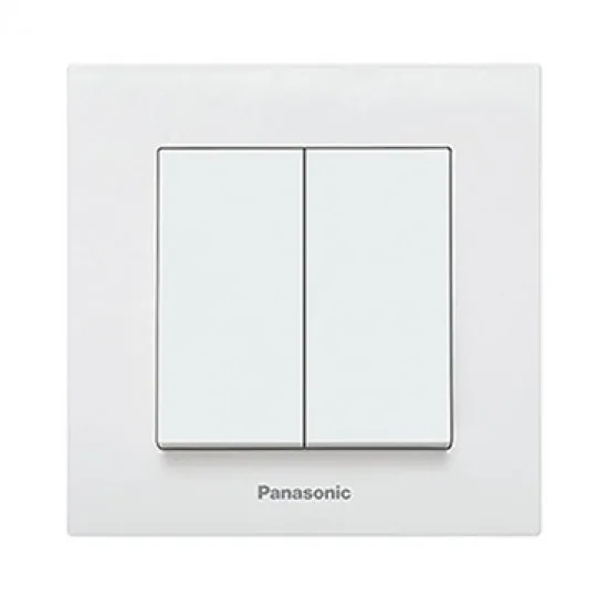 Serijski prekidač Panasonic Karre Plus beli