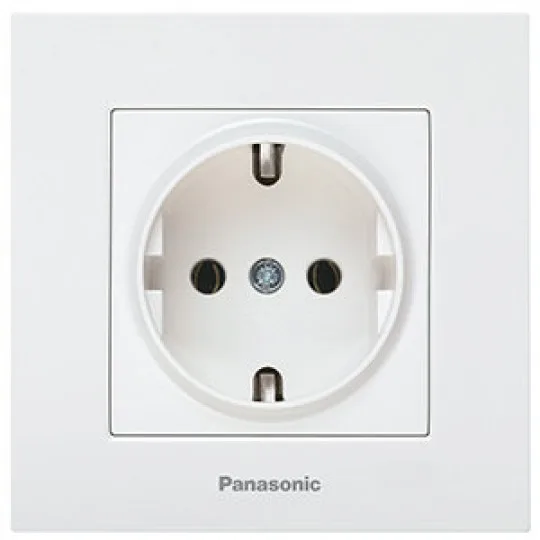 Monofazna utičnica Panasonic Karre Plus bela